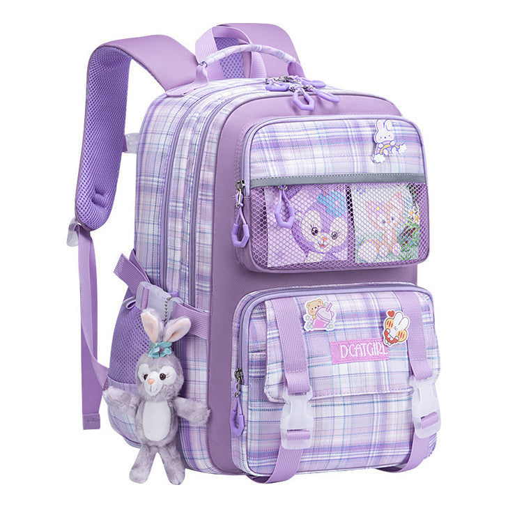 Student Backpack For Spine Protection And Weight Reduction, Ultra Light Waterproof Backpack