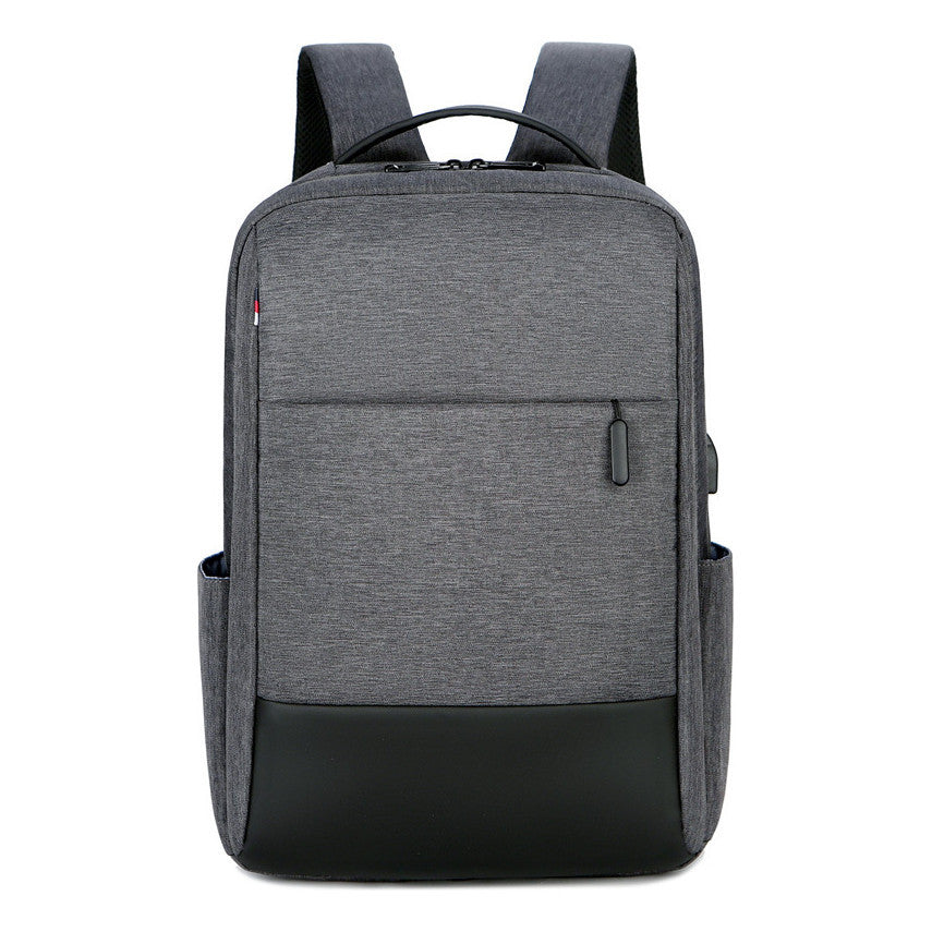 Leisure Backpack, Men's Business Laptop Bag, Large Capacity Backpack, Fashionable Travel Sports Bag, Backpack