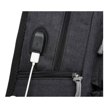 Apex Hero Print Usb Student Backpack Casual Backpack