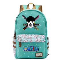 Anime Pirate Wang Lufei Printed Student School Bag Fragmented Flower Leisure Backpack