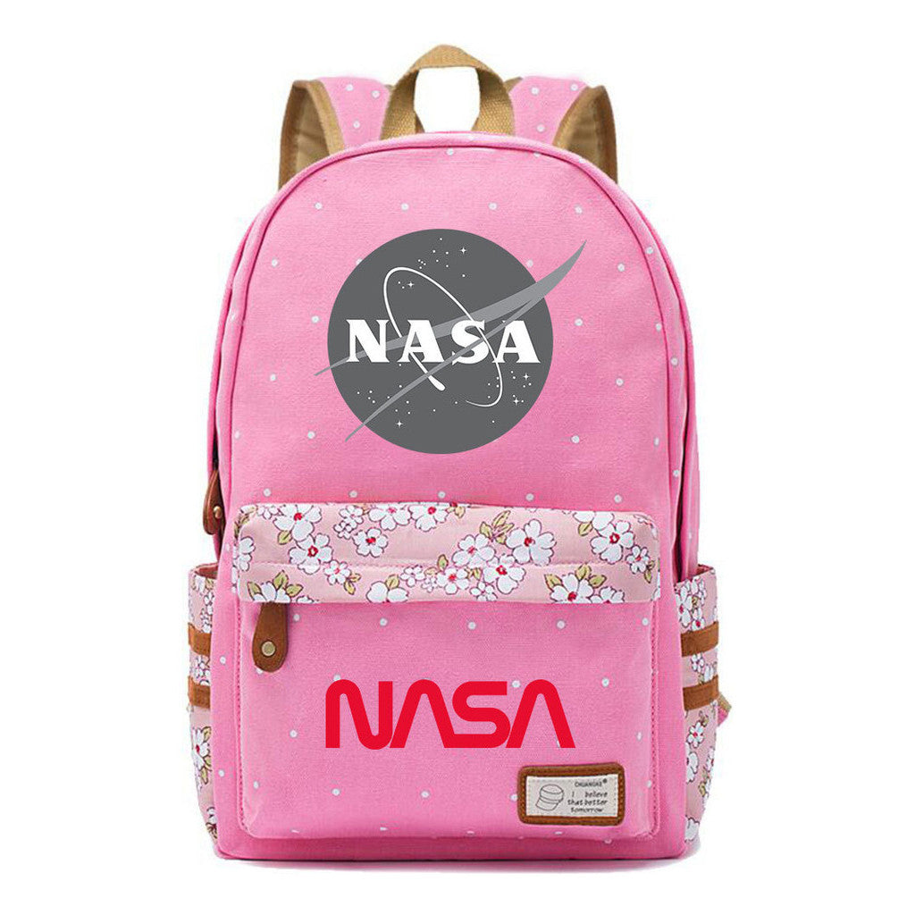 Fashionable Printed Student Backpack From Nasa, Casual Backpack