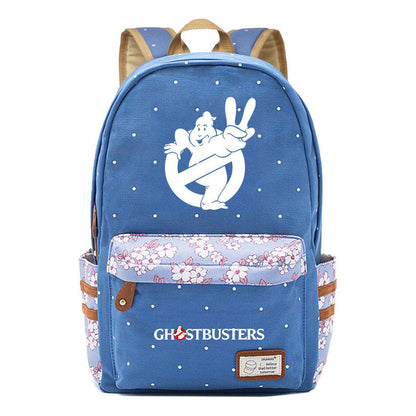 Devil Print Student Backpack, Fashionable And Casual Backpack