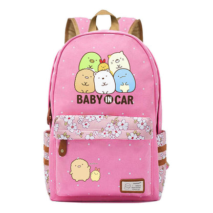 Game Corner Biology Youth Student School Bag Men's And Women's Leisure Backpack