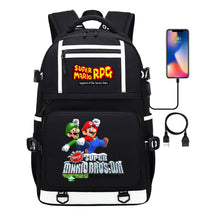 Super Mario Printed Backpack For Men And Women, Casual Travel Backpack