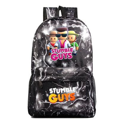 Printed Student Backpack For Men And Women's Leisure Travel Backpack