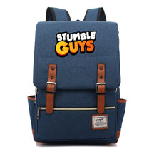 Printed Teenage Student Backpack With Casual Belt Buckle Backpack