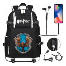 Academy Of Magic Usb Teen Student School Bag Men's And Women's Travel Backpack