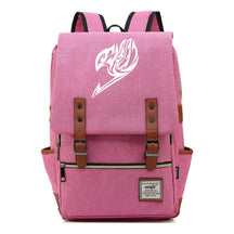 Comic Print Youth Student Backpack For Men And Women, Casual Belt Buckle, Classic Backpack