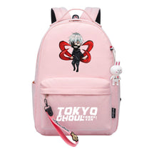 Manga Printed Teenage Student Backpack, Casual Bag, Girl Backpack