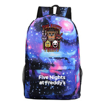 Fashionable Teddy Bear Game, Fashionable Starry Sky Student Backpack, Casual Backpack