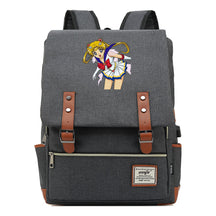 Anime Beauty Girl Warrior Youth Student School Bag Usb Men's And Women's Leisure Backpack