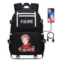 Printed Usb Youth Student School Bag Men's And Women's Backpack Leisure Travel Bag