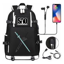 Sword God Domain Usb Youth Student Backpack For Men And Women's Leisure Travel Backpack