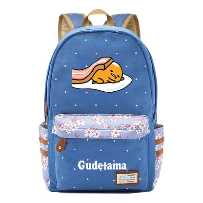 Egg Yolk Lazy Egg Teenage Girls Student Backpack Leisure Backpack