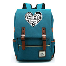 School Of Witchcraft And Wizardry Printed Youth Student School Bag Casual Belt Buckle Classic Backpack