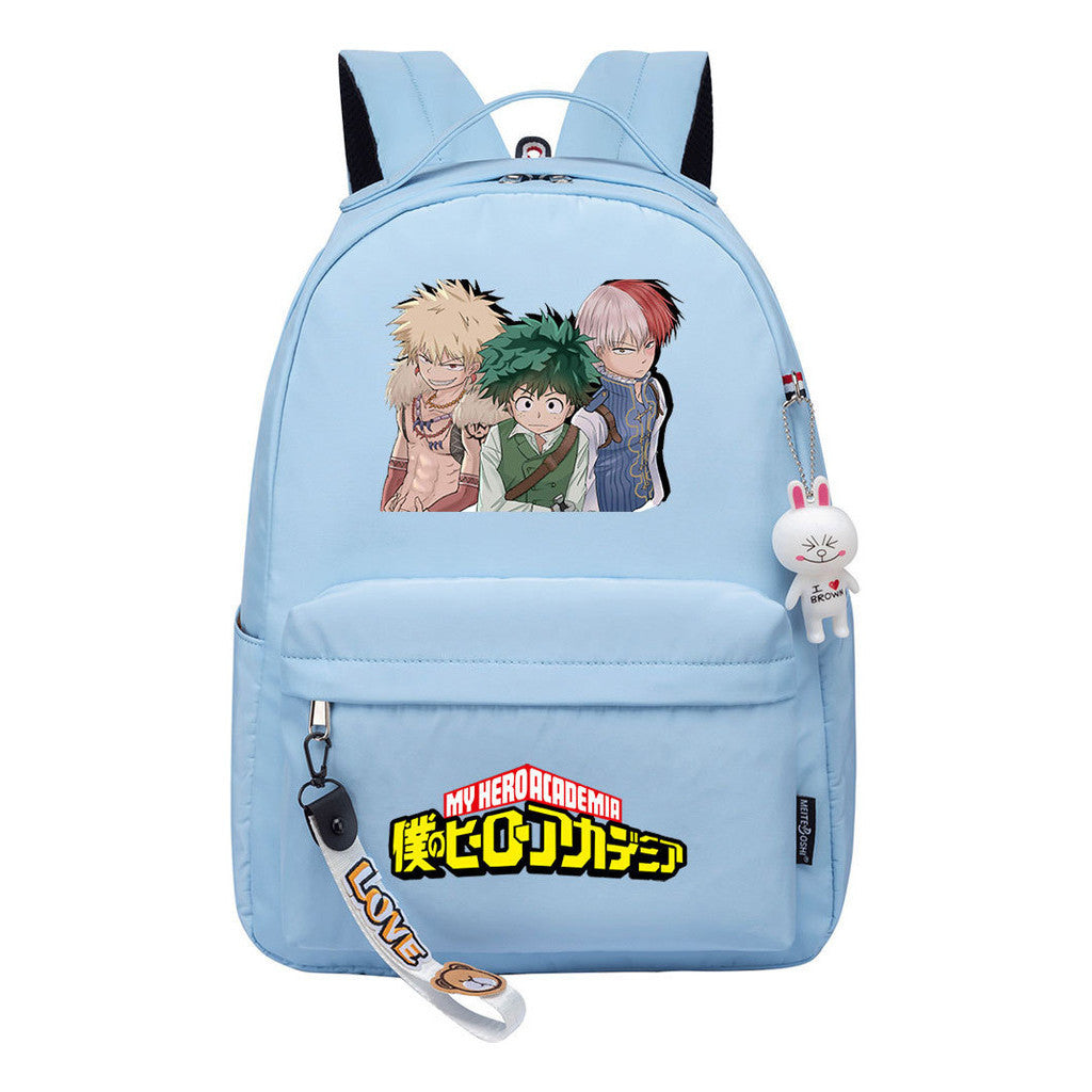 Cartoon Fashion Print Teen School Bag For Boys And Women Casual Bag For Girls Backpack