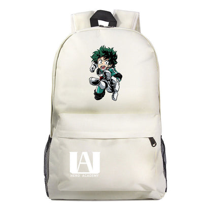 Cartoon Fashion Anime My Hero Academy Printed Youth Student Backpack Men's And Women's Leisure Backpack