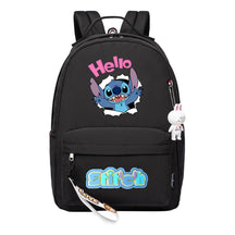 Interstellar Baby Stitch Printed Youth Student School Bag For Men And Women Leisure Travel Bag For Women Backpack