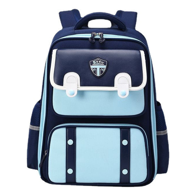 Student Backpack Spine Protection And Load Reduction, With Durable Capacity For Children