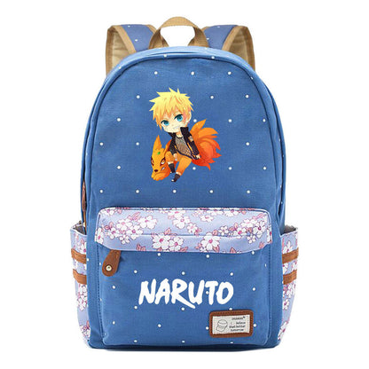 Naruto Youth School Bag Fashion Casual Backpack