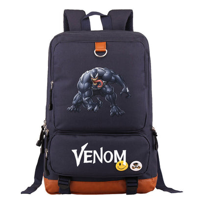 Fashion Printed Youth Student Backpack For Men And Women, Backpack, Travel Bag