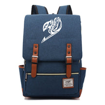 Comic Print Youth Student Backpack For Men And Women, Casual Belt Buckle, Classic Backpack