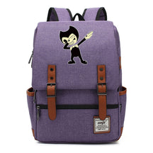 Printed Teenage Student Backpack For Men And Women With Casual Belt Buckle Classic Backpack