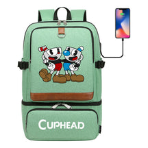Printed Usb Youth Student School Bag Outdoor Picnic Insulation Bag Backpack