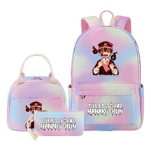 Student Girl Backpack Lunch Bag Three Piece Set Backpack Set
