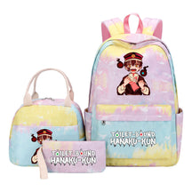 Student Girl Backpack Lunch Bag Three Piece Set Backpack Set
