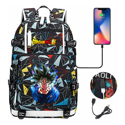 Sun Wukong Usb Large Capacity Youth Student Backpack For Leisure Travel Backpack