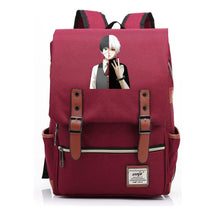 Tokyo Ghoul Student School Bag Men's And Women's Leisure Belt Buckle Backpack
