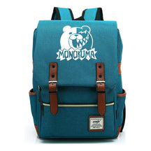 Printed Teenage Student Backpack For Men And Women With Casual Belt Buckle Classic Backpack