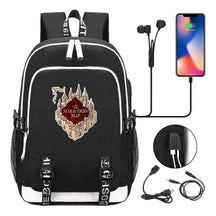 Magic School Youth Student Backpack Usb Men's And Women's Leisure Backpack