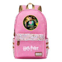 School Of Magic School Teen School Bag Floral Canvas Girl Backpack
