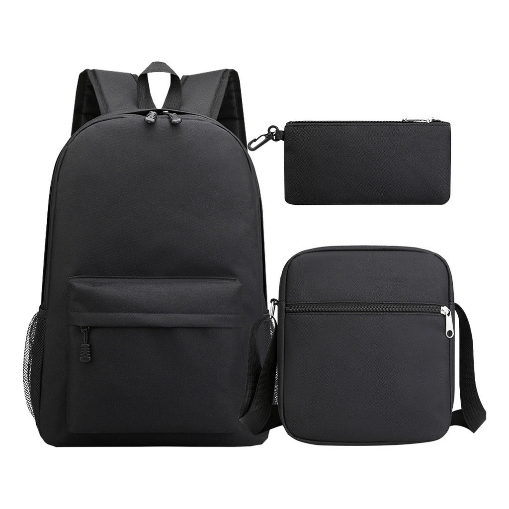 Starry Sky Youth Student School Bag Three Piece Set For Men And Women Backpack Set