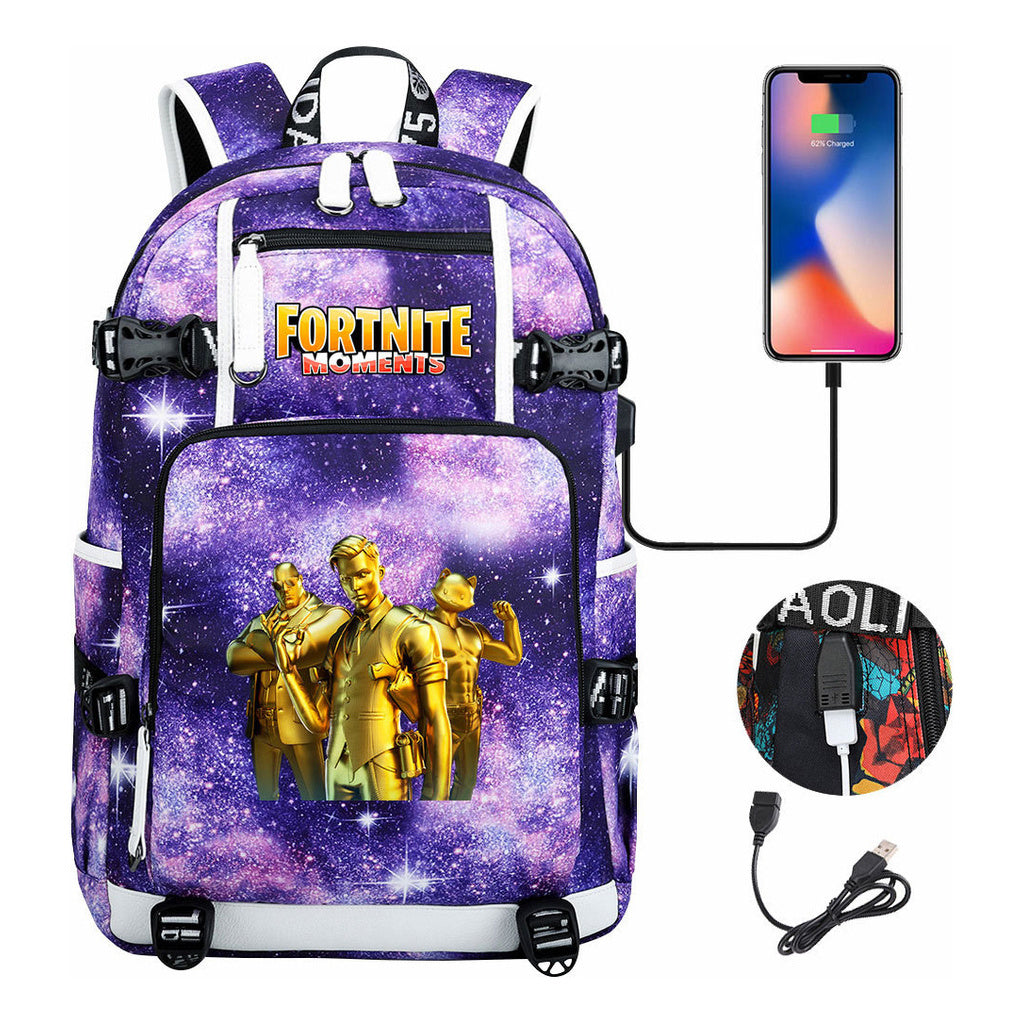 Usb Youth Student Backpack For Men And Women's Travel Backpacks