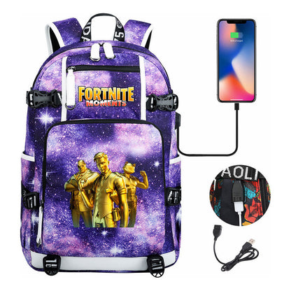 Usb Youth Student Backpack For Men And Women's Travel Backpacks