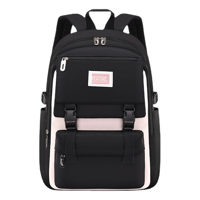 Student Backpack With Reduced Load And Spine Protection, Large Capacity Backpack