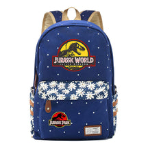 Jurassic Park Dinosaur Printed Student Backpack Leisure Backpack