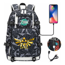 Legend Of Zelda Printed Backpack For Men And Women With Large Capacity Leisure Travel Backpack