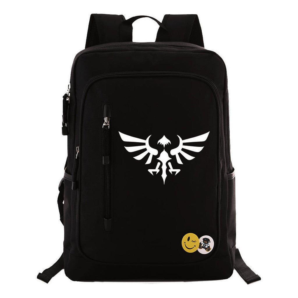 Game Zelda Kingdom Tears Print Youth Student Backpack Men's And Women's Leisure Travel Backpack