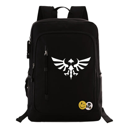 Game Zelda Kingdom Tears Print Youth Student Backpack Men's And Women's Leisure Travel Backpack