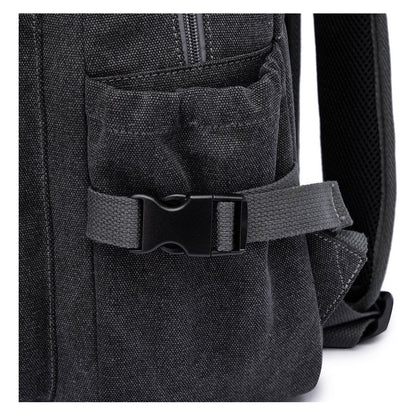 Printed Retro Canvas Youth Student Backpack With Men's And Women's Casual Woven Straps And Backpacks
