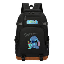 Anime Star Baby Stitch Printed Youth Backpack For Men And Women's Leisure Travel Backpack
