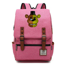 Toy Bear Game Printed Youth Student Backpack For Men And Women, Casual Belt Buckle, Classic Backpack