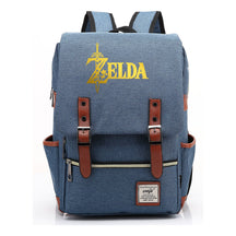 Golden Game Zelda Printed Youth Student Backpack For Men And Women, Casual Belt Buckle, Classic Backpack