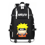 Naruto Usb Large Capacity Youth Student Backpack For Leisure Travel Backpack