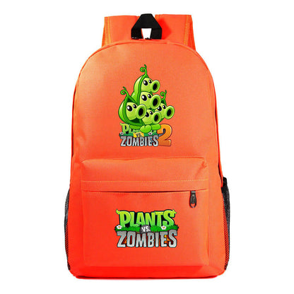 Game Plants Youth Student School Bag Men's And Women's Leisure Backpack