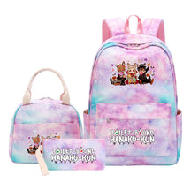 Student Girl Backpack Lunch Bag Three Piece Set Backpack Set